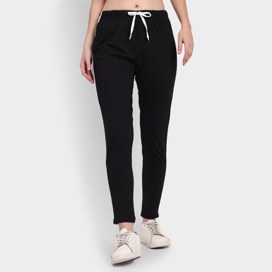 Ladies' Track Pants, काला, large image number null