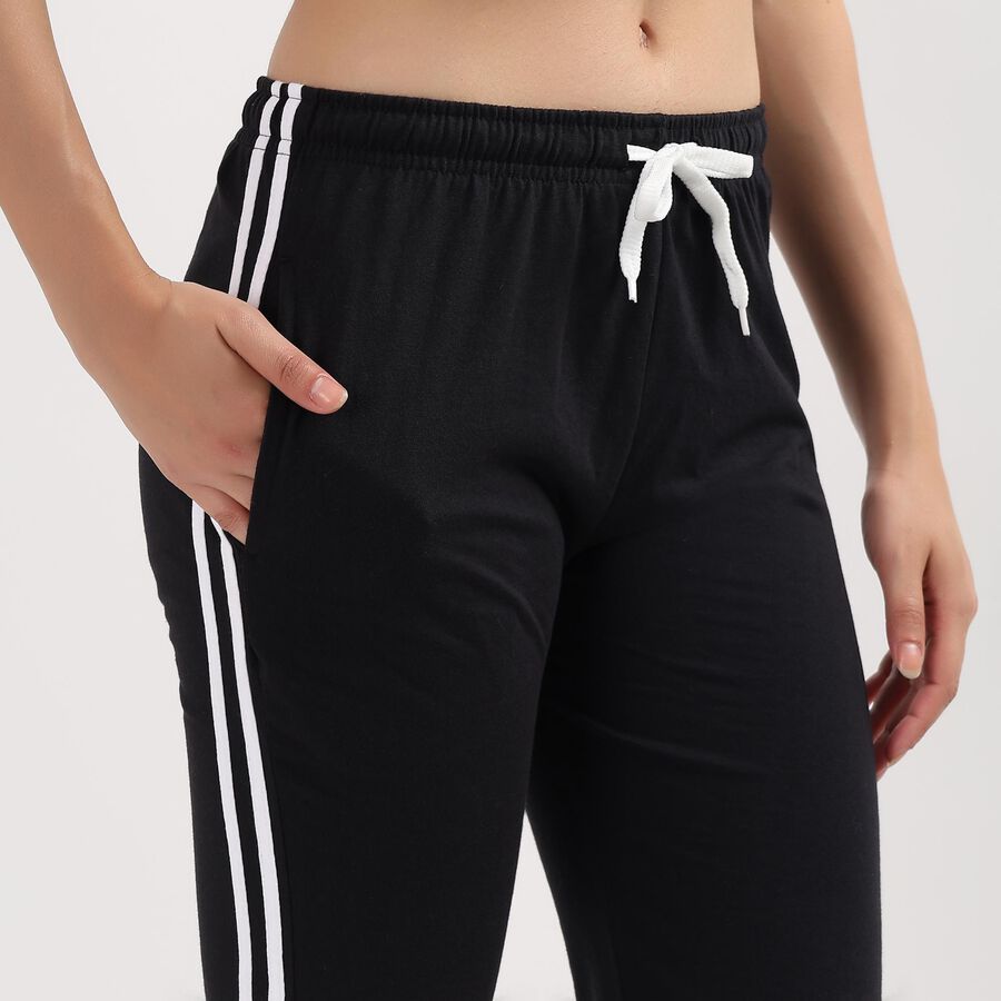 Ladies' Track Pants , काला, large image number null