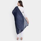 Ladies' Dupatta, Dark Blue, small image number null