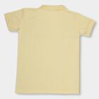Boys' Half Sleeves T-Shirt, Yellow, small image number null