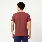 Men's Light Pink Round Neck Regular Drifit T-Shirt, हल्का गुलाबी, small