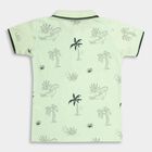 Boys' 100% Cotton Half Sleeves T-Shirt, Light Green, small image number null
