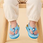 Boys' Blue Flip-Flop Slippers, नीला, small
