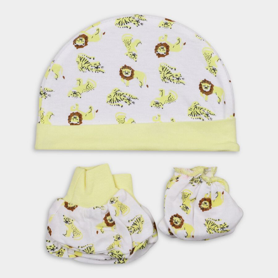 Infants' 100% Cotton Gift Set, White, large image number null