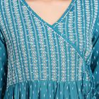 Ladies' Kurta Pyjama Set, Mid Blue, small image number null