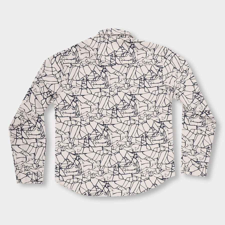 Boys'Casual Shirt, Beige, large image number null