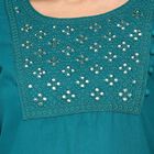 Ladies' Kurta , Dark Green, small image number null