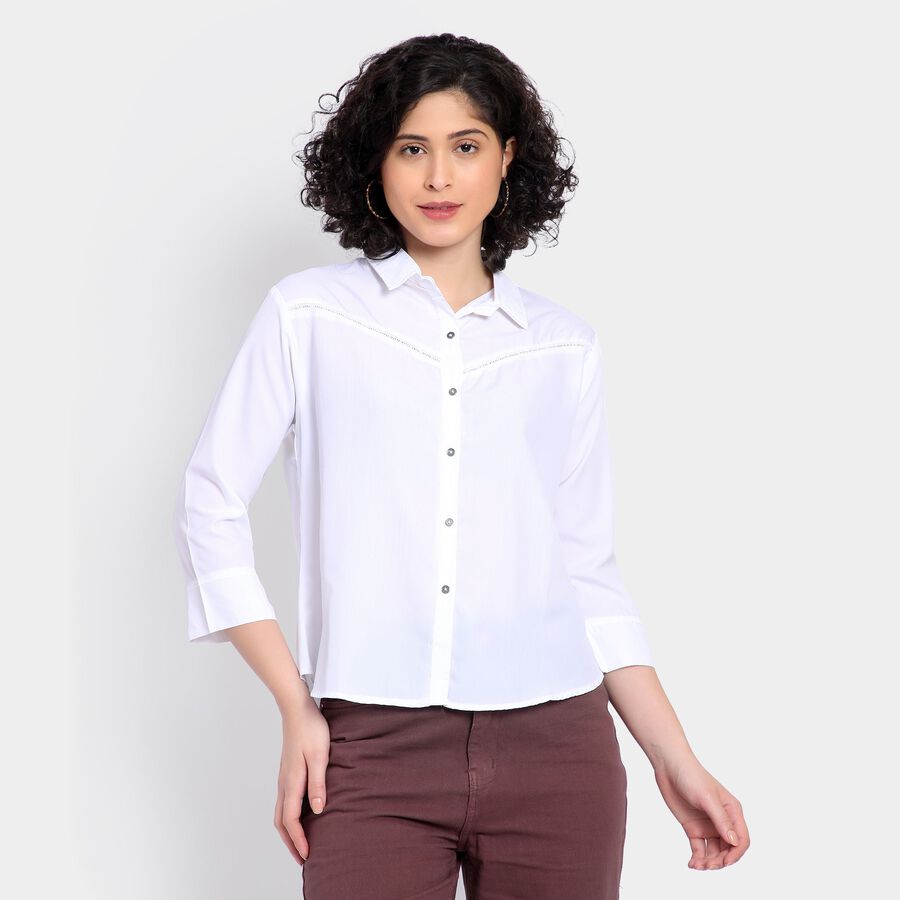 Ladies' Shirt, Off White, large image number null