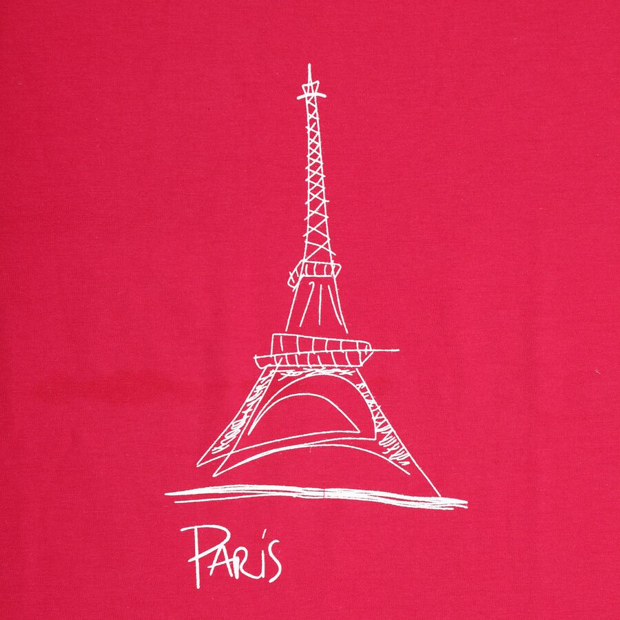Girls' T-Shirt, Fuchsia, large image number null