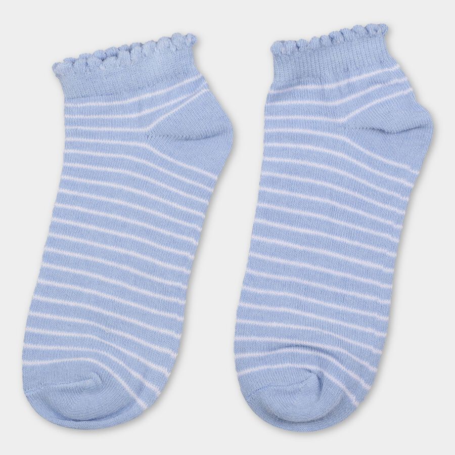 Girls' Socks , Light Blue, large image number null