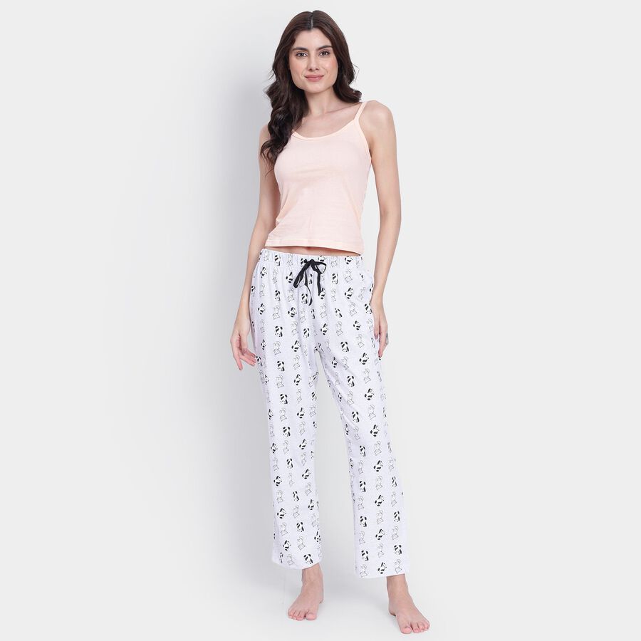 Ladies' Pyjama, Light Grey, large image number null