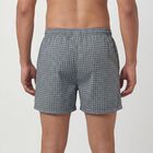 Men's Dark Grey Regular Fit Solid Boxers, Dark Grey, small