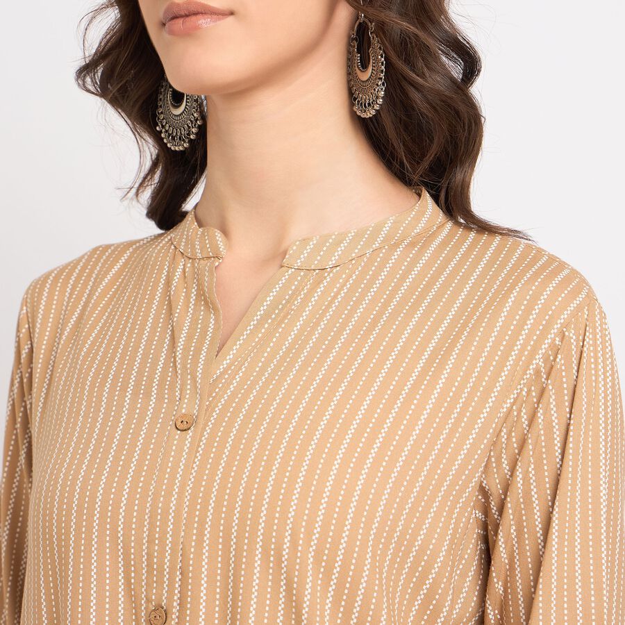 Ladies' Kurta, Khaki, large image number null