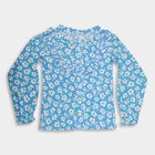 Girls' Blouse, Light Blue, small image number null