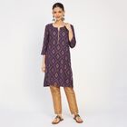 Ladies' Kurta, Purple, small image number null