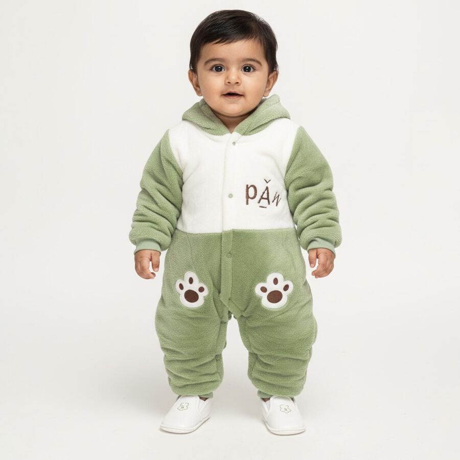 Infants' Baba Suit, Olive, large image number null