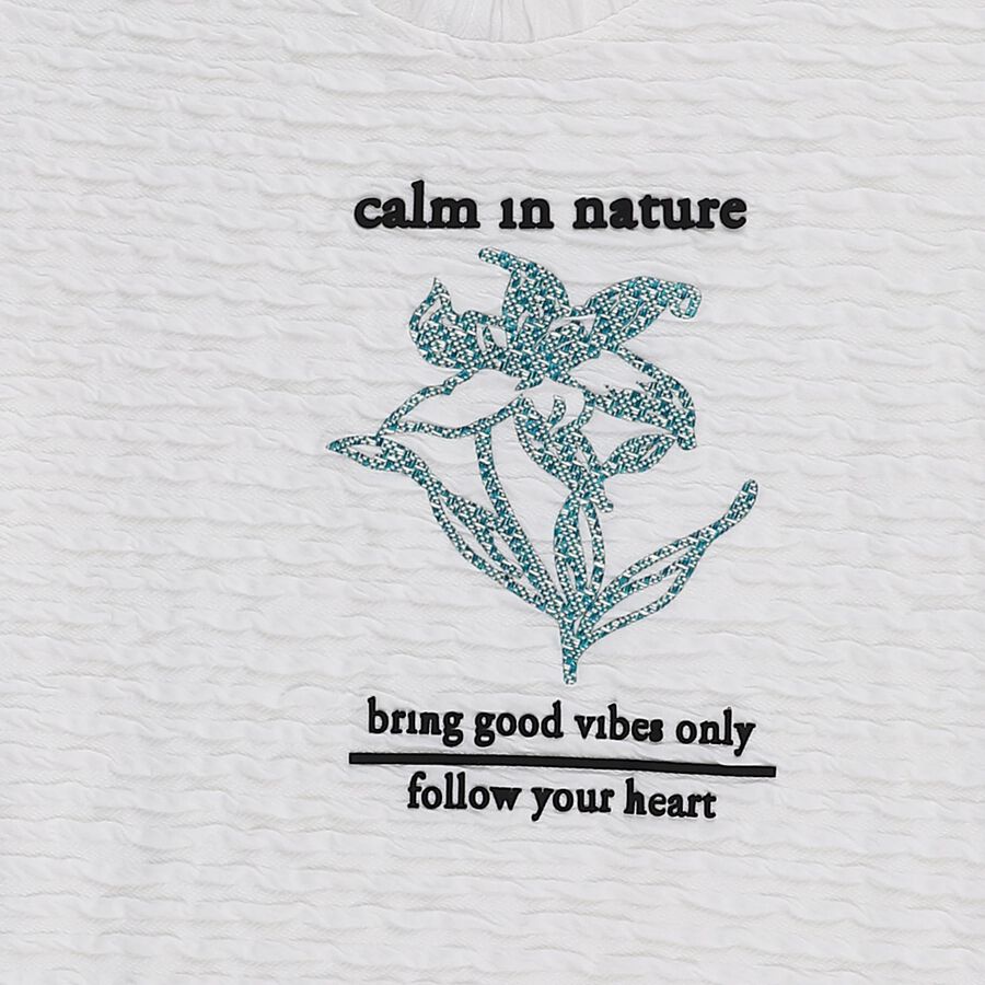 Girls' T-Shirt, White, large image number null