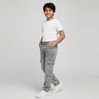Boys' 100% Cotton Jeans, हल्का ग्रे, small image number null