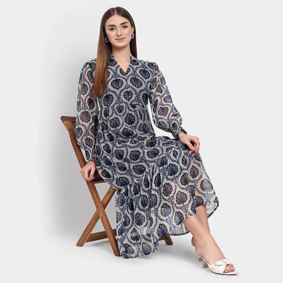 Ladies' Dress , Navy Blue, large image number null