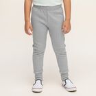 Boys Muted Light Grey Thermal Lower, मिश्रित हल्का ग्रे, small image number null