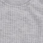 Boys' Thermal Upper, Melange Light Grey, small image number null