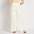 Ladies' Trousers , ऑफ व्हाइट, small