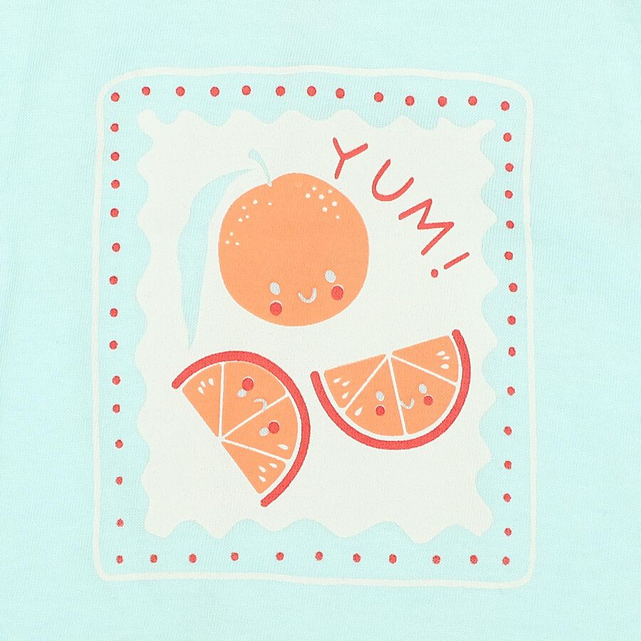 Infants' Vest, Aqua, large