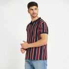 Stripes Polo Shirt, Maroon, small image number null