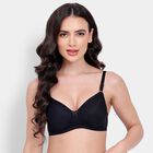 Ladies' Bra, काला, small image number null