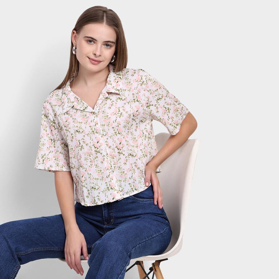 Ladies' Shirt , White, large image number null