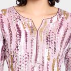 Ladies' Kurta, हल्का गुलाबी, small image number null