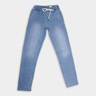Boys Basic Wash Joggers, Light Blue, small image number null