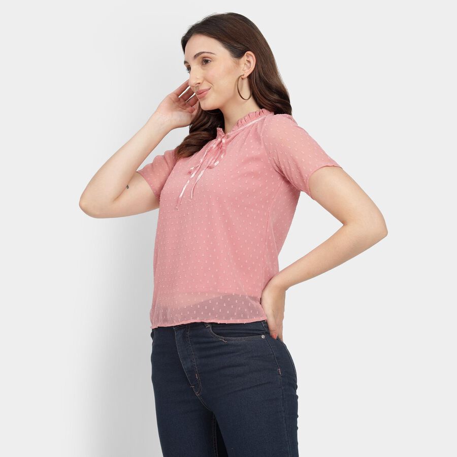 Ladies' Top, Pink, large image number null