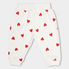 Infants' 100% Cotton Pyjama, White, small image number null