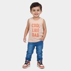 Infants' Vest, Peach, small