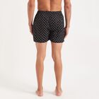 Men's Cotton Boxers, Black, small image number null