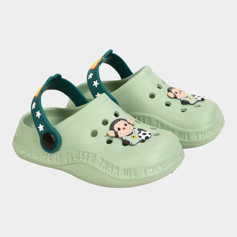 Kids Casual Sandal, Green, large image number null