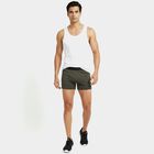 Men's Olive Regular Fit Cotton Trunks, ओलिव, small