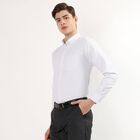 Men's Light Blue Button Down Classic Formal Shirt, Light Blue, small