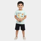 Boys' Knit Baba Suit, Light Green, small