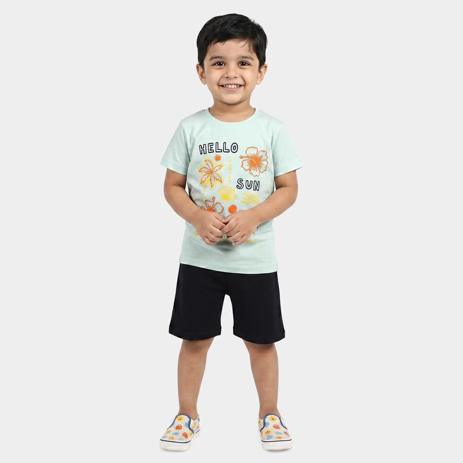 Boys' Knit Baba Suit, Light Green, large