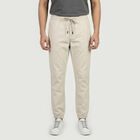 Men's Silver Slim Fit Casual Trousers, सिल्वर, small