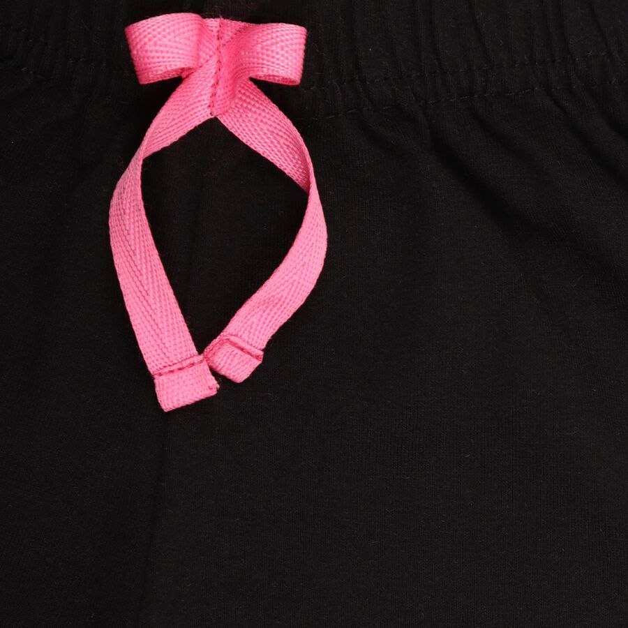 Girls' Shorts , काला, large image number null