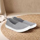 Women's Grey Slip-On Casual Shoes, Grey, small