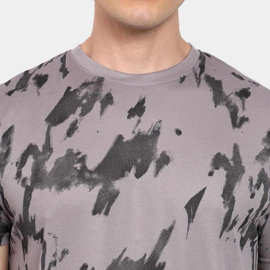 Men's Drifit T-Shirt, Light Grey, large