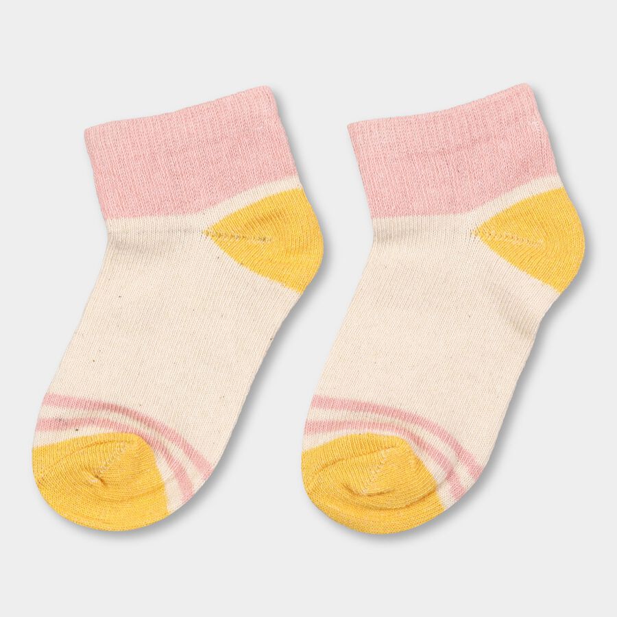 Girls' Socks , Light Pink, large