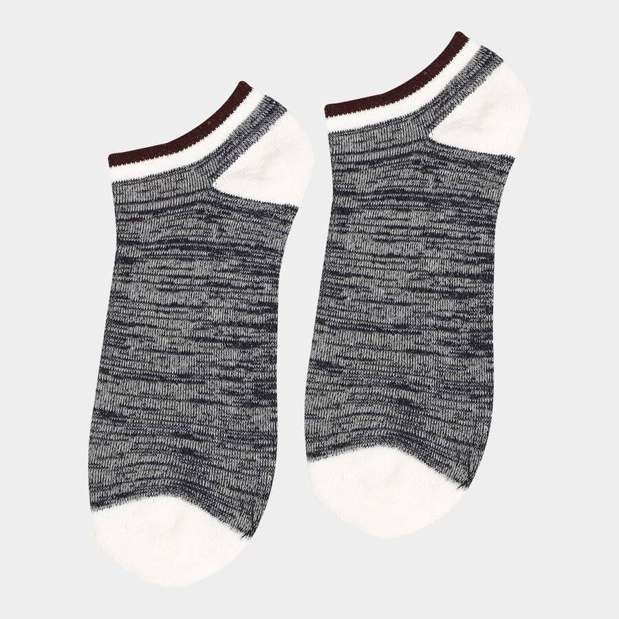Stripes Socks, Melange Light Grey, large image number null