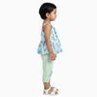 Girls' Capri Set, Light Green, small