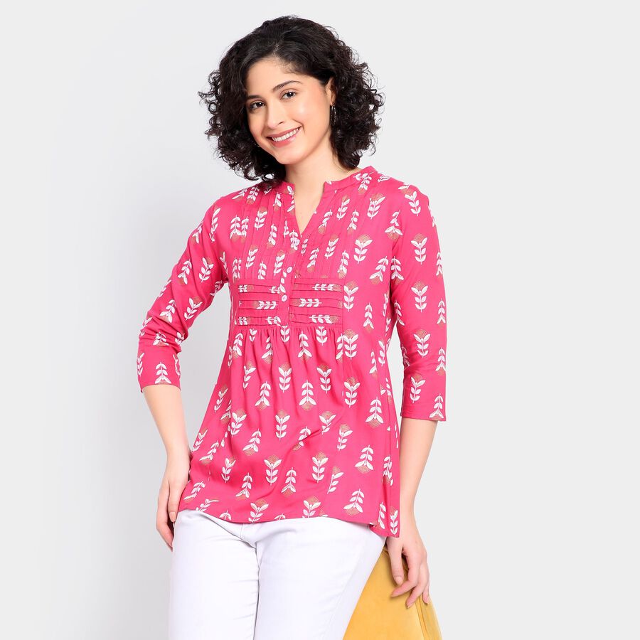 Ladies' Kurta, Fuchsia, large image number null