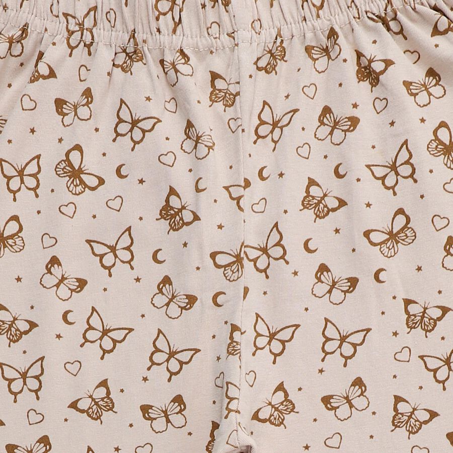 Girls' Legging, Beige, large image number null